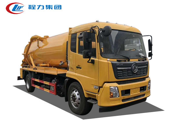 國六東風(fēng)天錦清洗吸污車